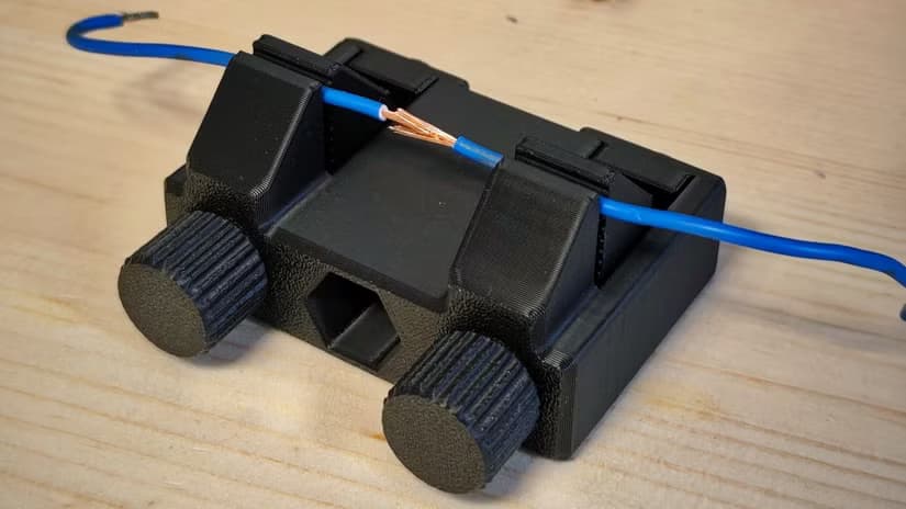 Solder wire holder by MakerWorld user Chefkoch.