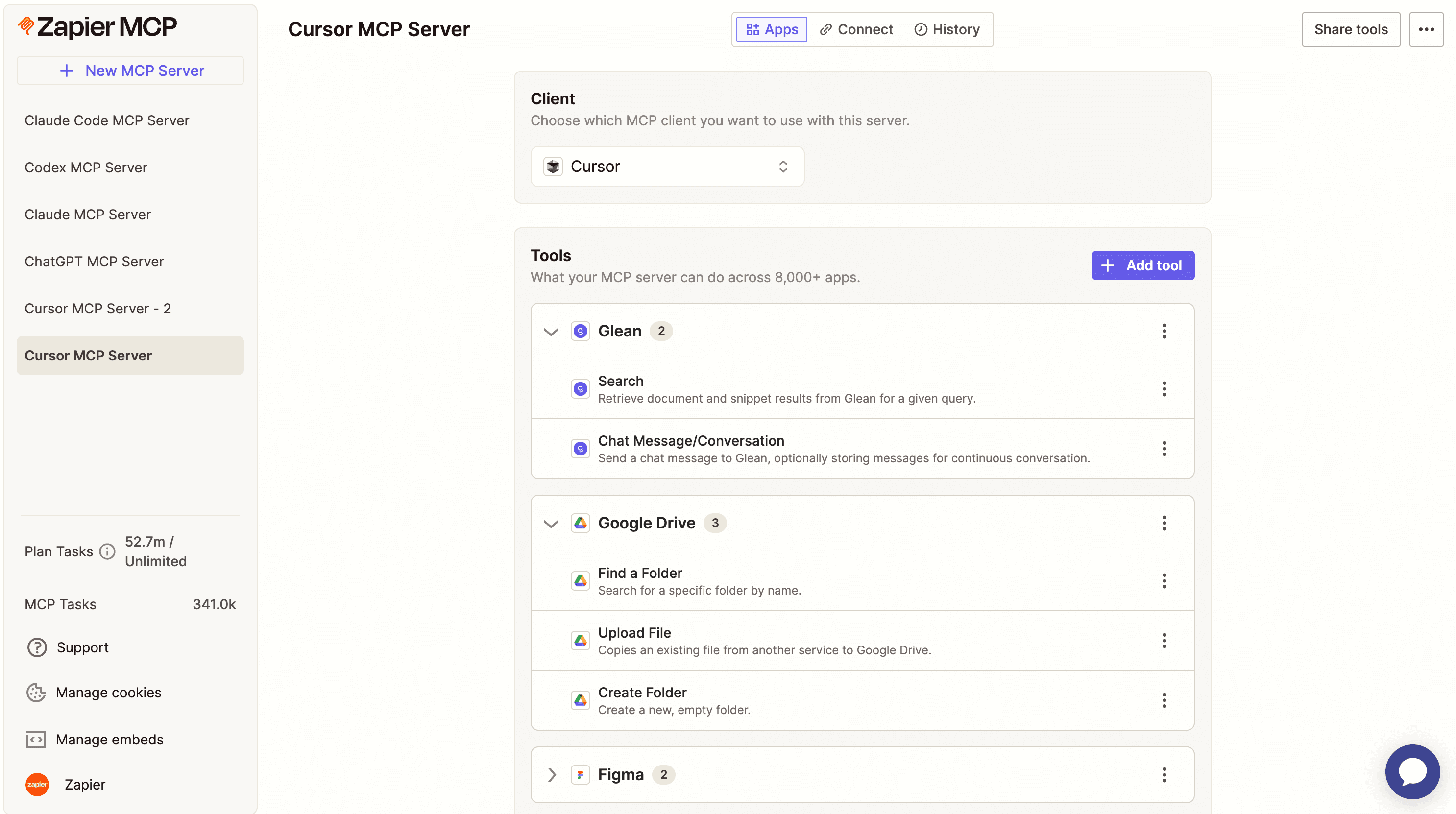 Zapier MCP, our pick for the best MCP server for building safely with AI