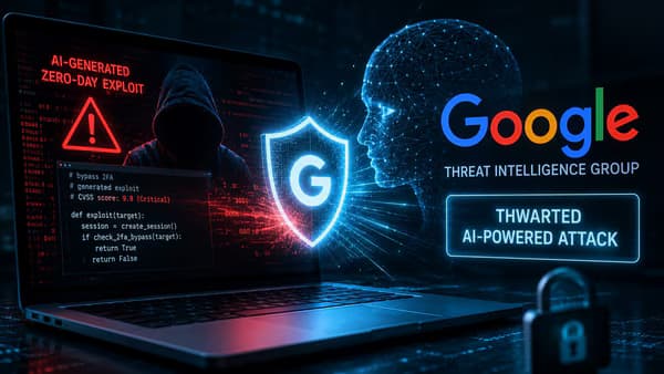 Google says it thwarted an attack by hackers using AI to find software flaws