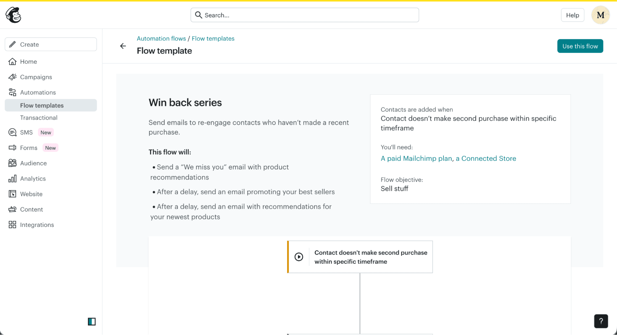 Mailchimp, our pick for the best MailerLite alternative for an all-in-one marketing platform