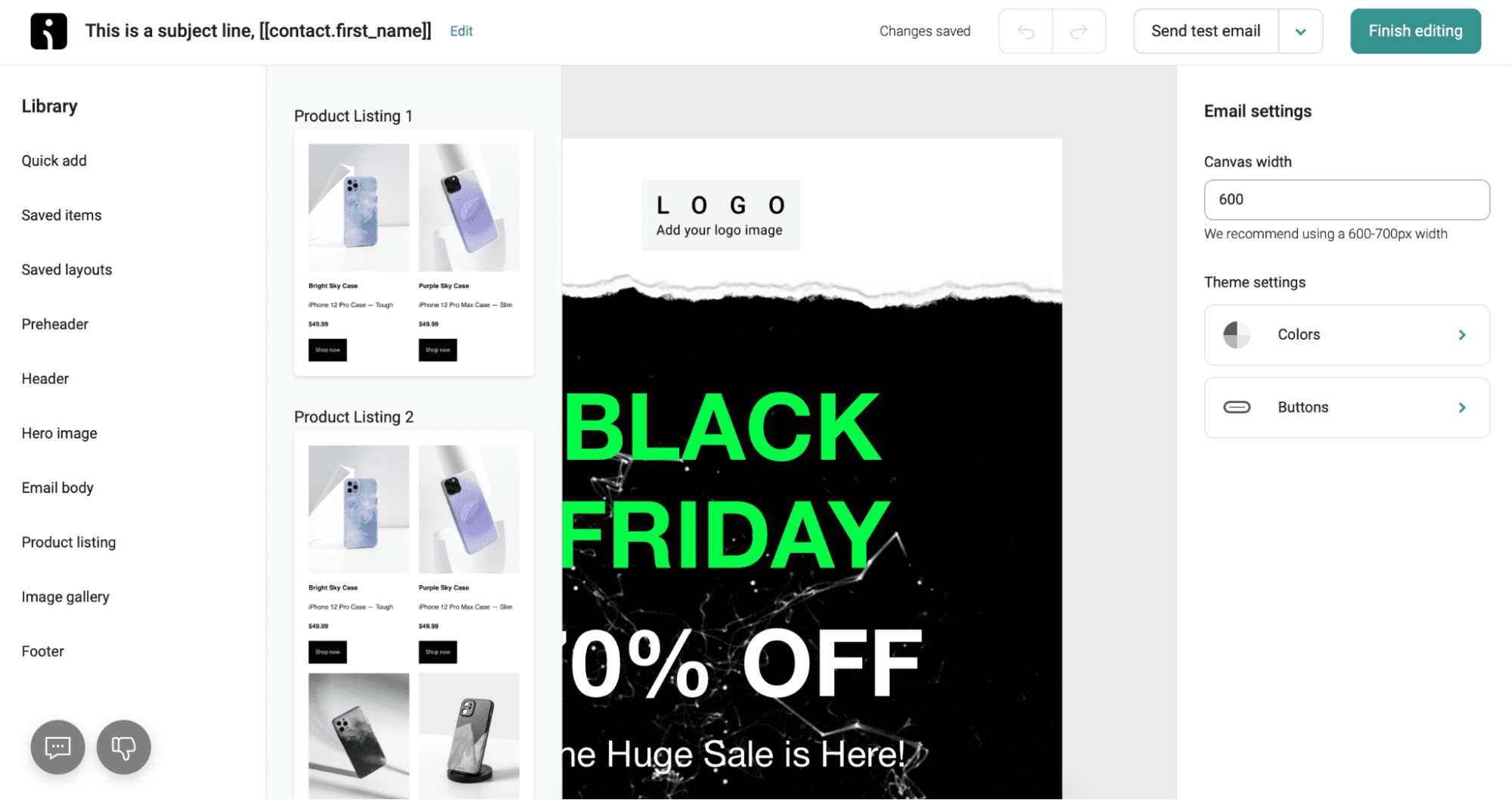 Omnisend, our pick for the best MailerLite alternative for eCommerce