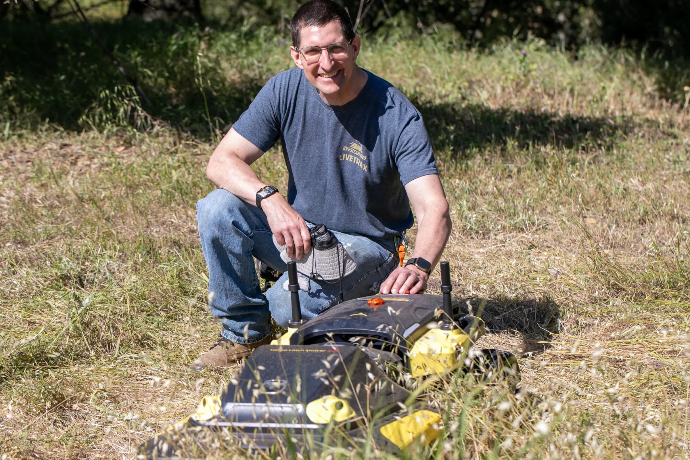 Matt Petach, retired network architect and Yarbo owner. Both Petach and Yu agreed that I could name them in the story.