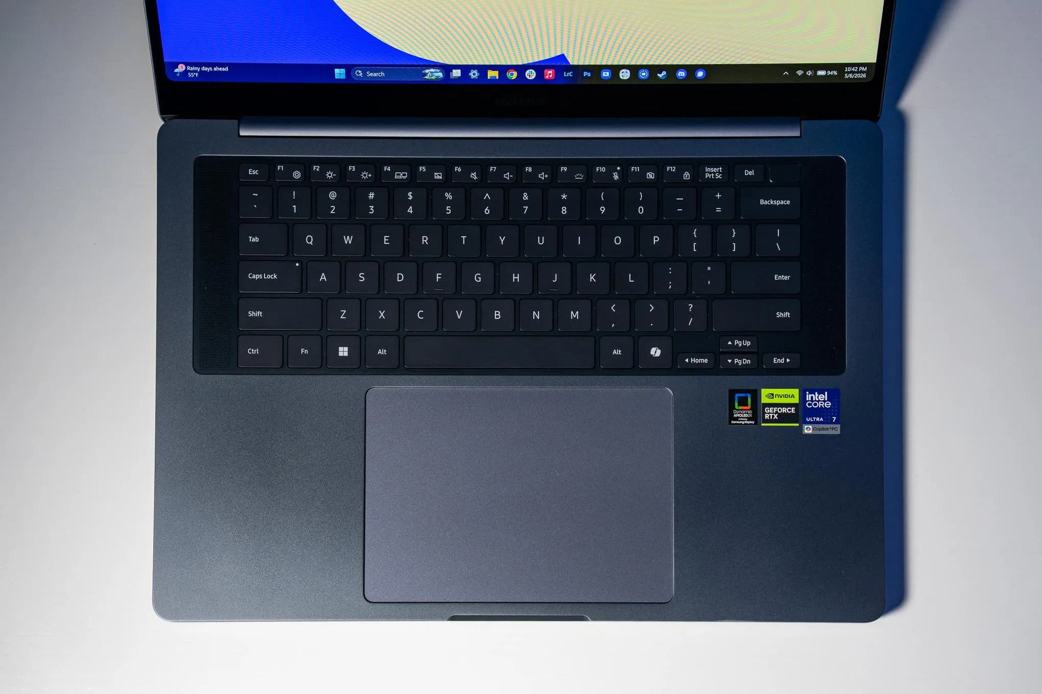 <em>If only Samsung could have copied the quality of Apple’s keyboard and haptic trackpad.</em>