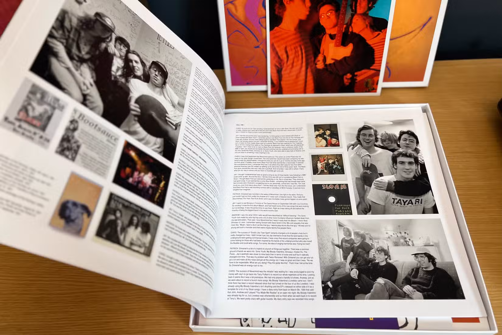 A special edition booklet in a vinyl record box set