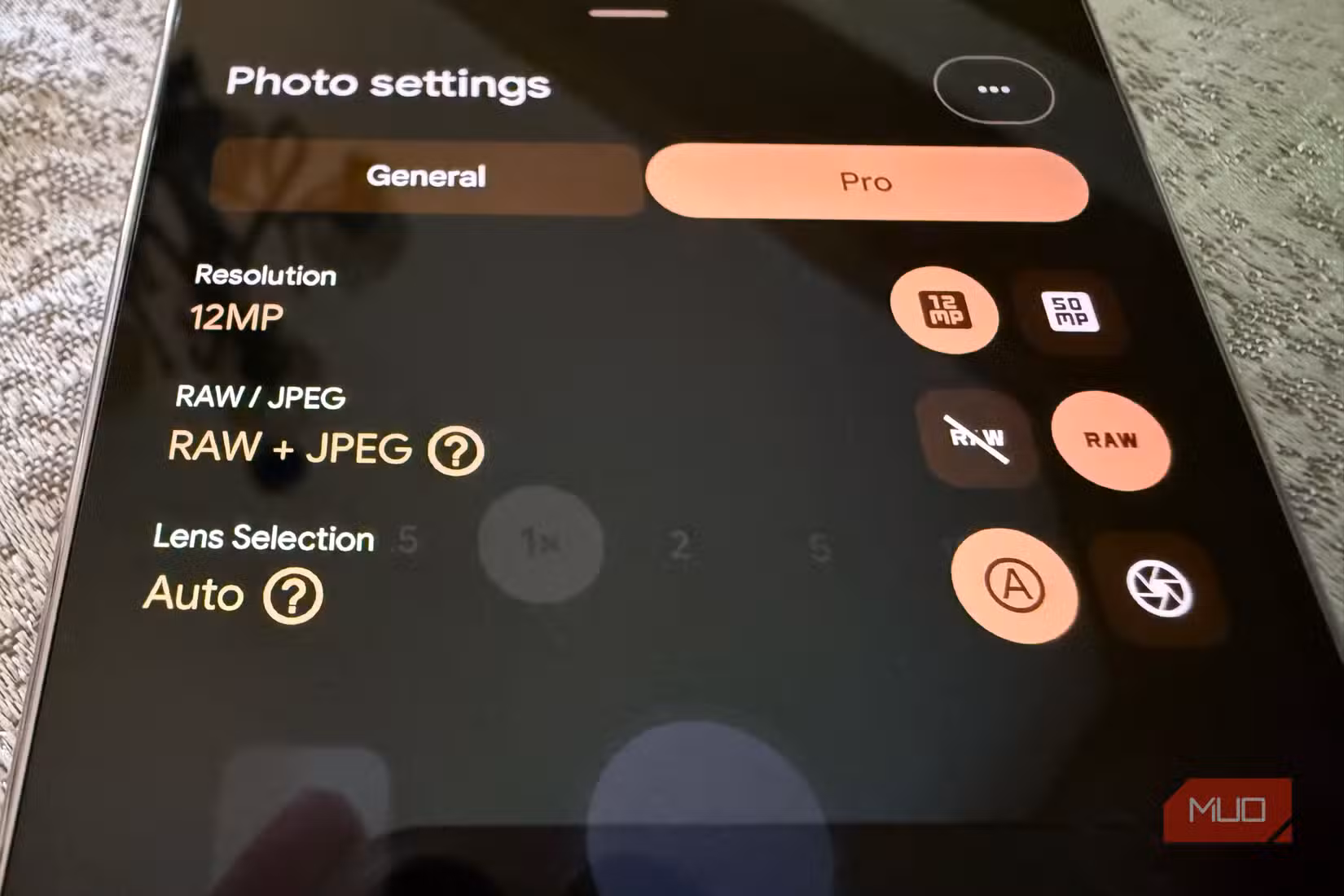raw mode on pixel 10 pro