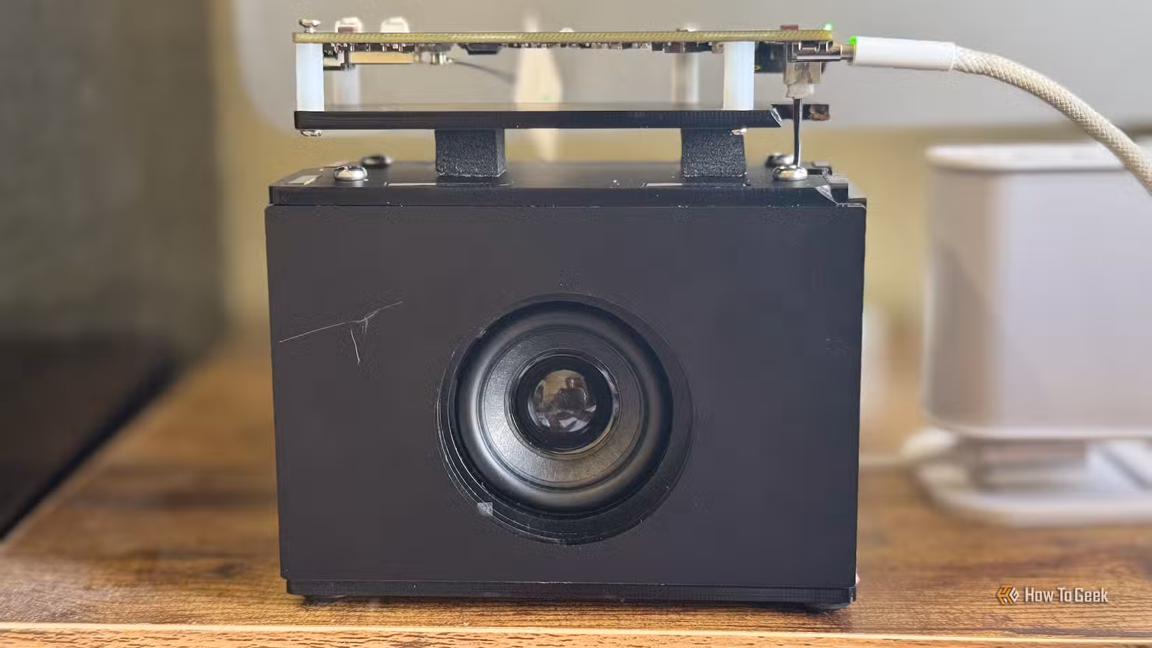 A smart speaker built with the reSpeaker Lite ESP32 board.