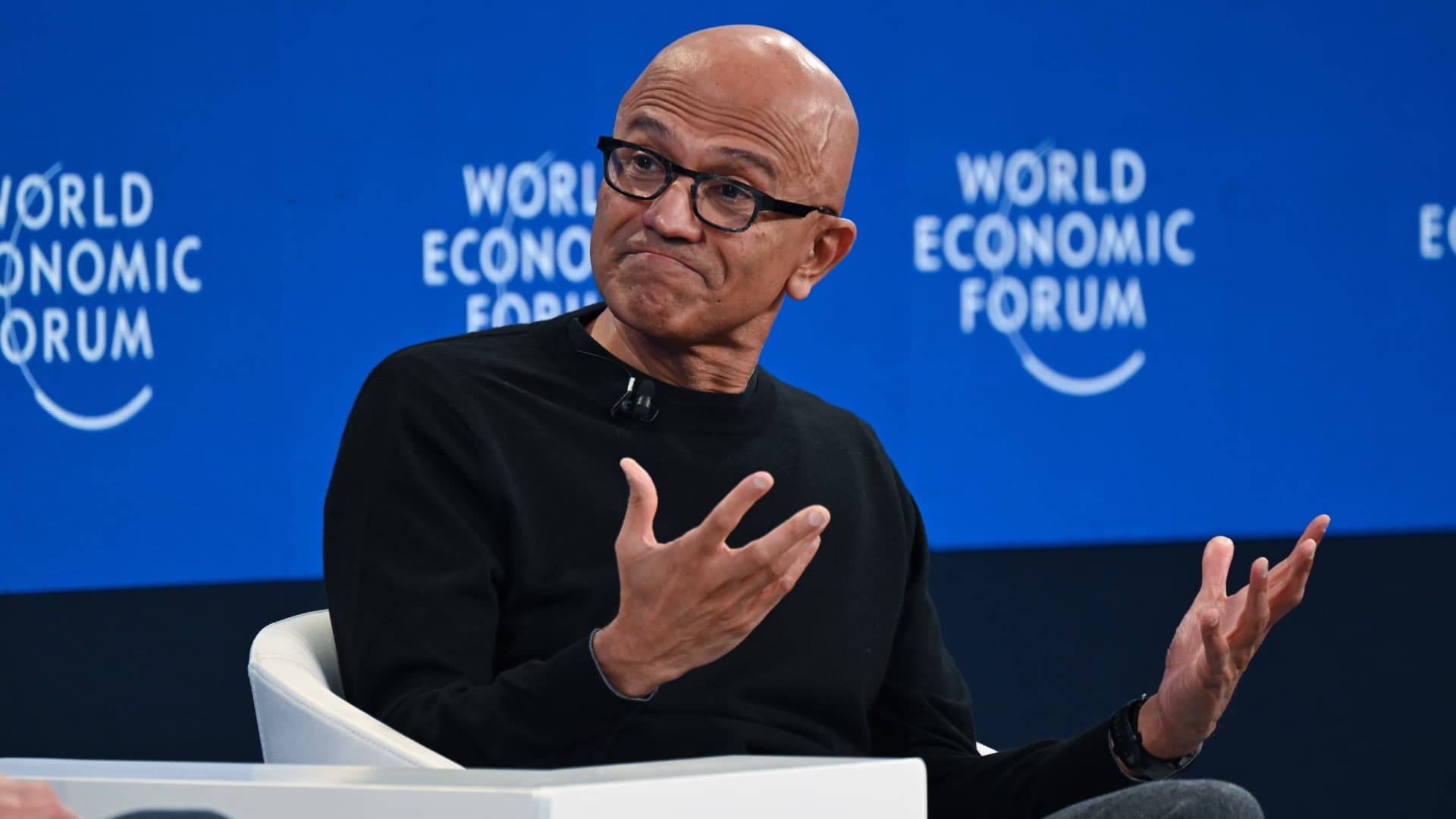 Satya Nadella at the WEF