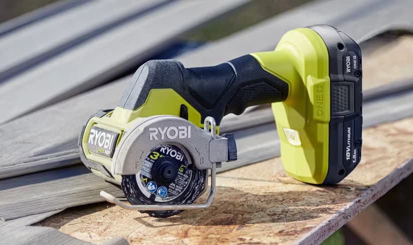 Ryobi compact cut-off tool