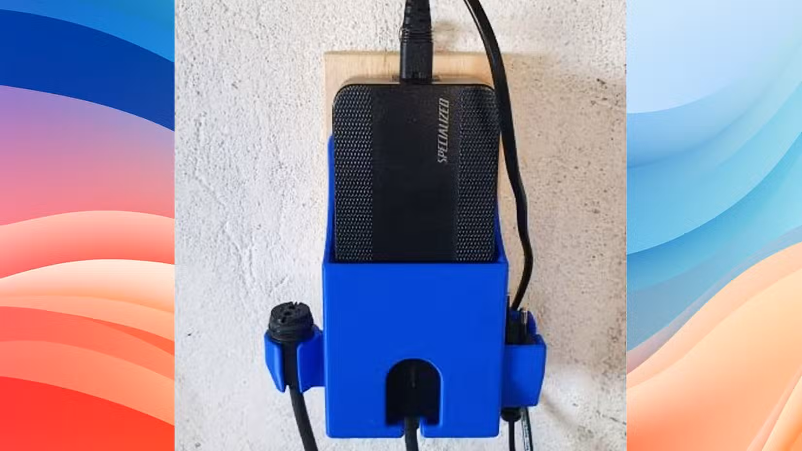 Wall mount for Specialized Turbo Levo charger