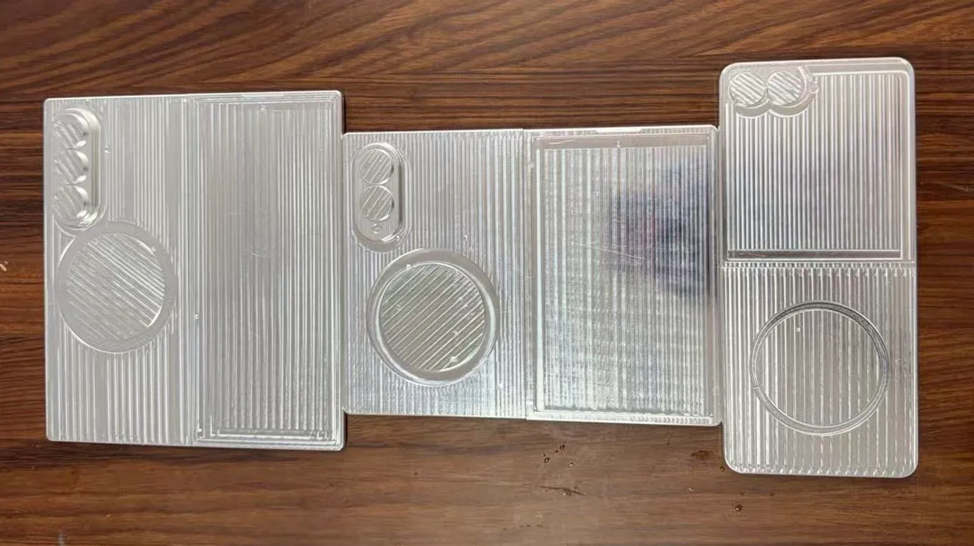 Leaked dummy units of Samsung’s upcoming Galaxy Z foldables.