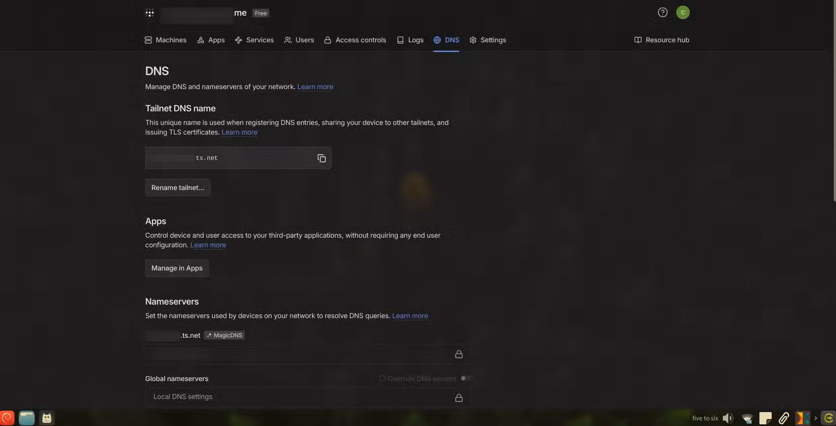 MagicDNS provides you an HTTPS Tailnet address.