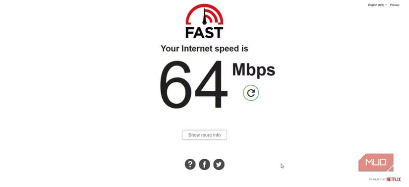 Fast dot come test results