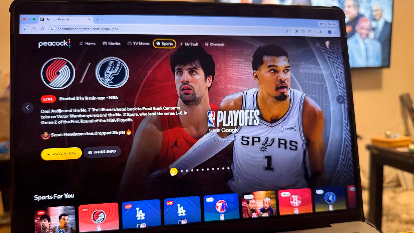 Blazers Spurs