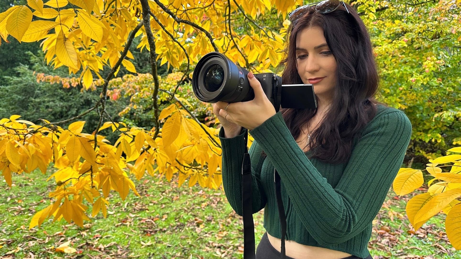 author with the Sony a7c ii and 16-35mm f/2.8 GM II