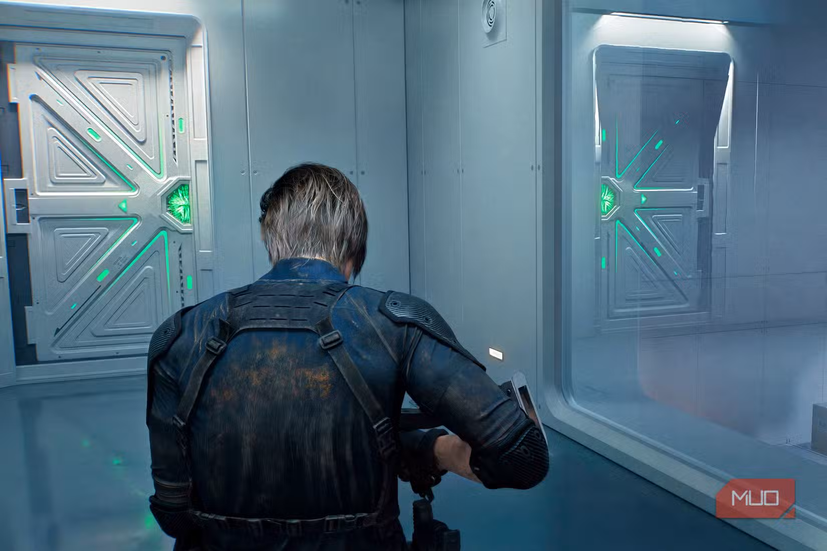 Path traced reflections in Resident Evil Requiem