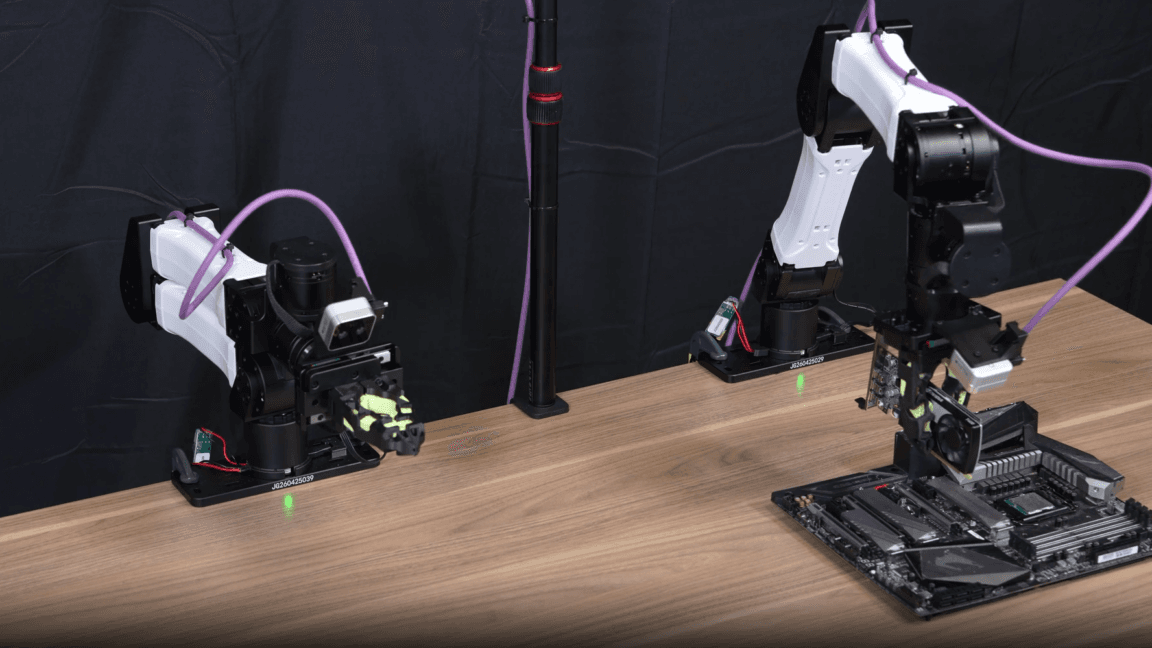 Nvidia's AI agents taught robots to install GPUs overnight