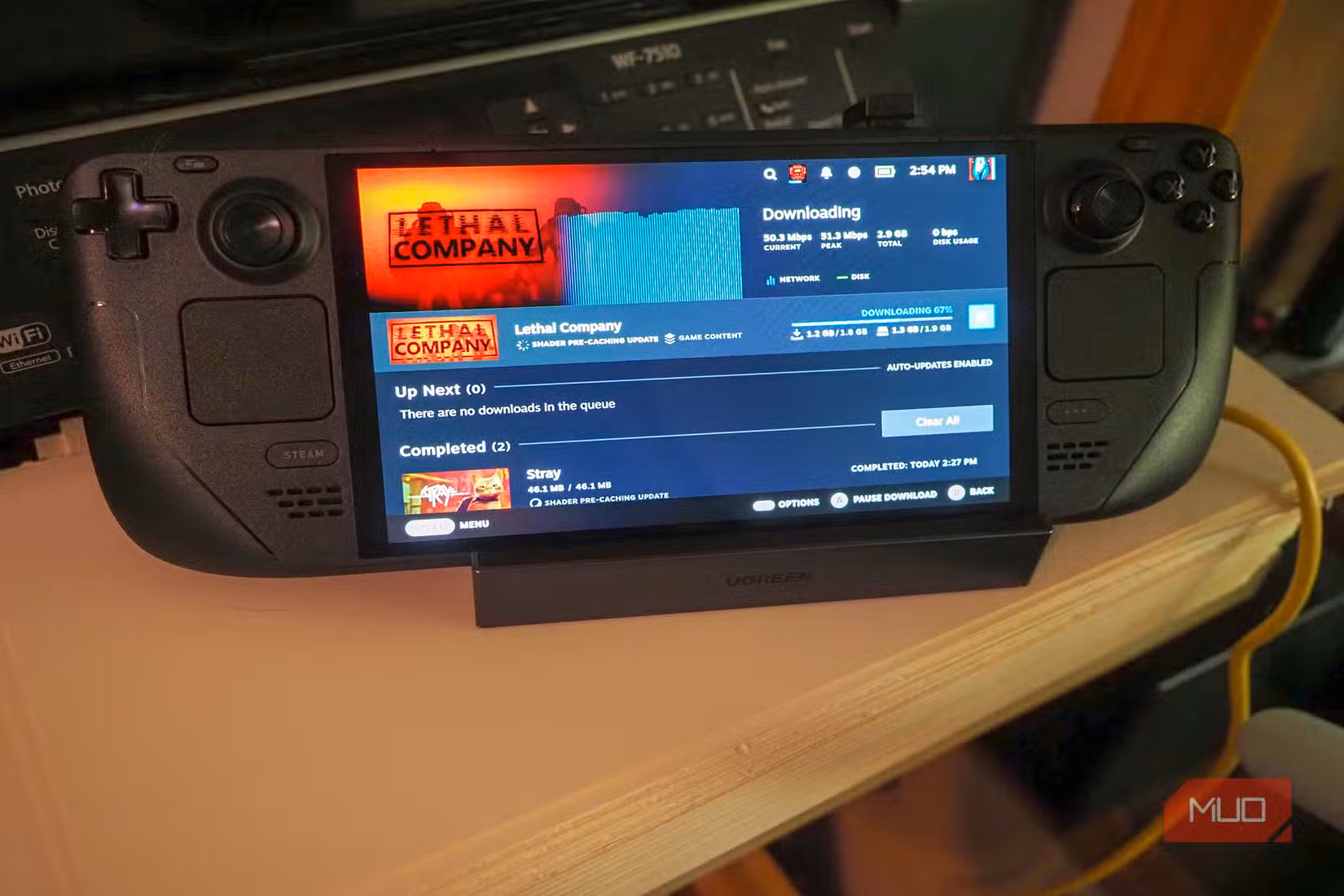 Ugreen STeam Deck dock ethernet connection
