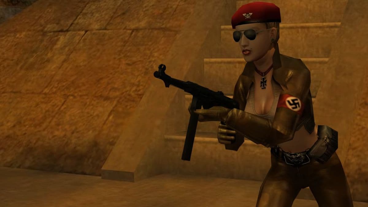 An elite guard in her PS2 variant