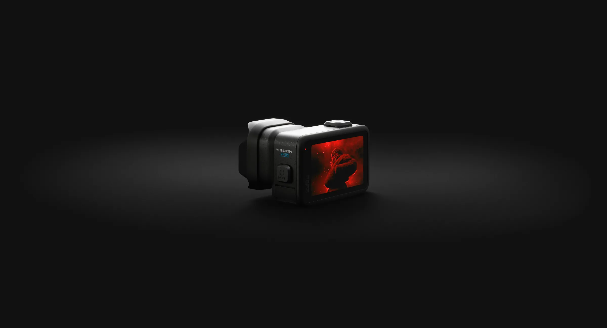 <em>Rear view of the Mission 1 Pro.</em>