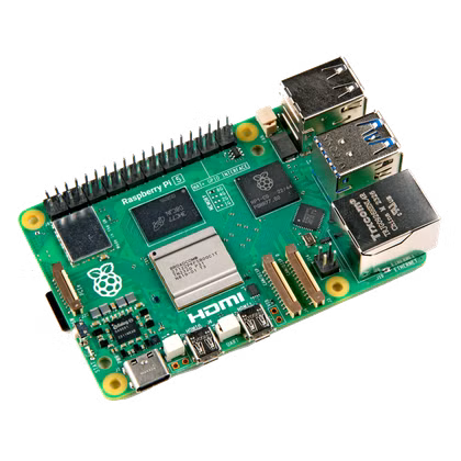 A Raspberry Pi 5.