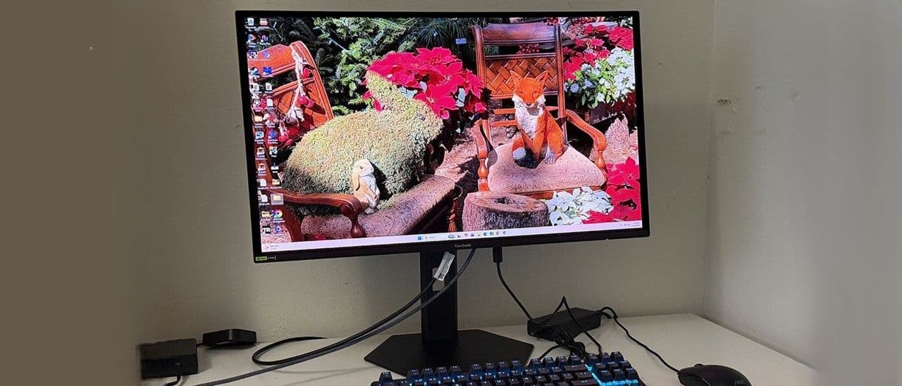ViewSonic VX2738-2K review: $450 QD-OLED worth buying?
