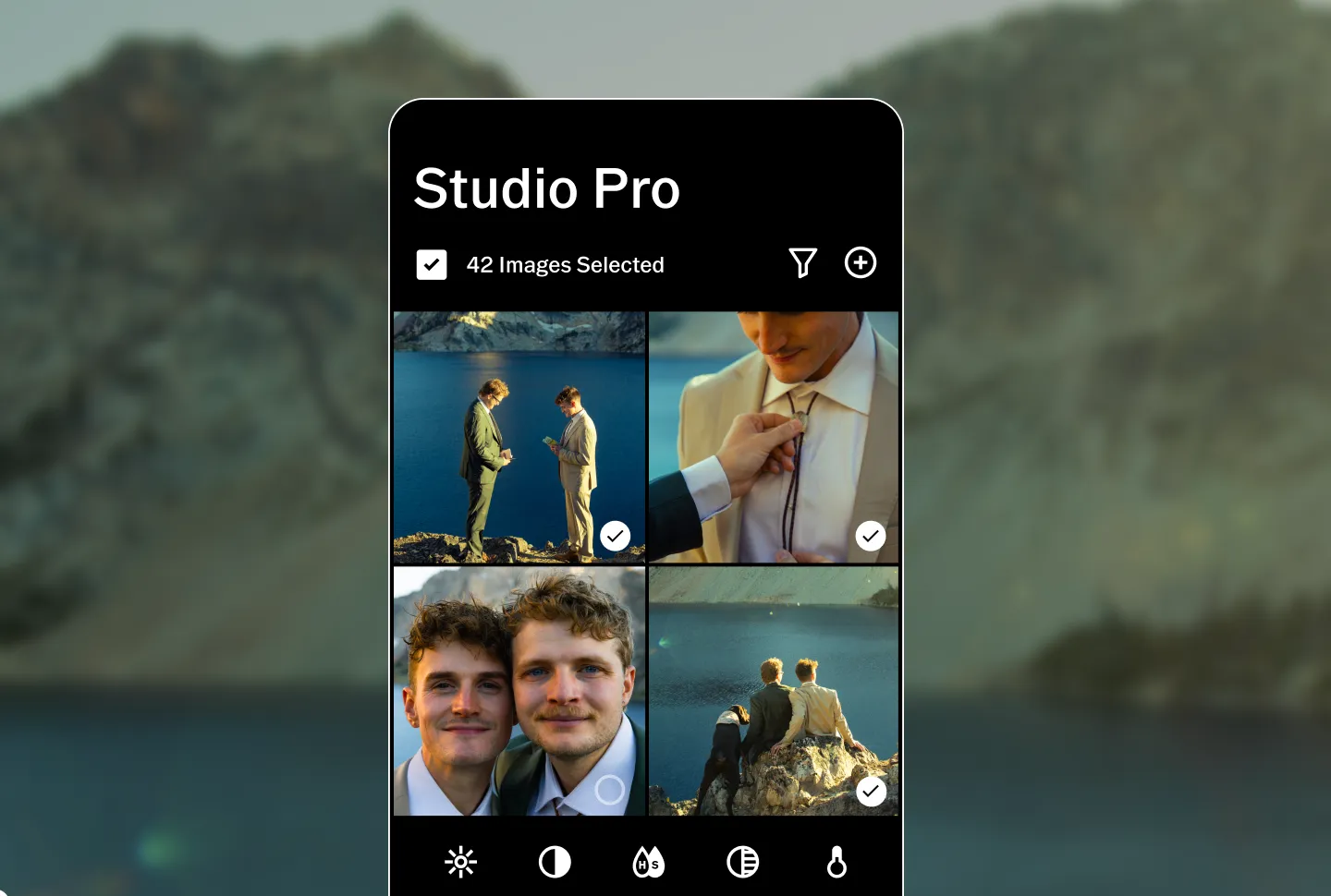 عرض توضيحي لأدوات التحرير الجماعي في VSCO Studio Pro