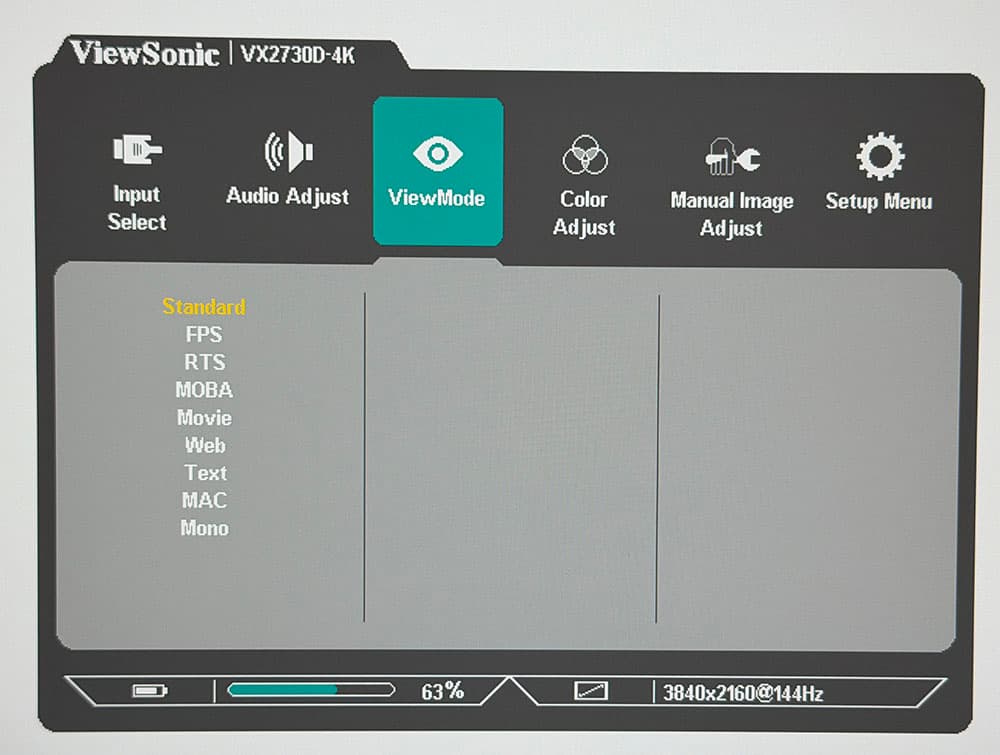 ViewSonic VX2730D-4K