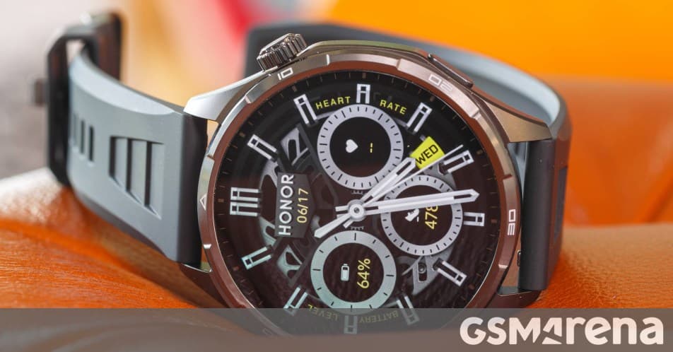 Honor Watch 6: 35-day battery in a 68g package