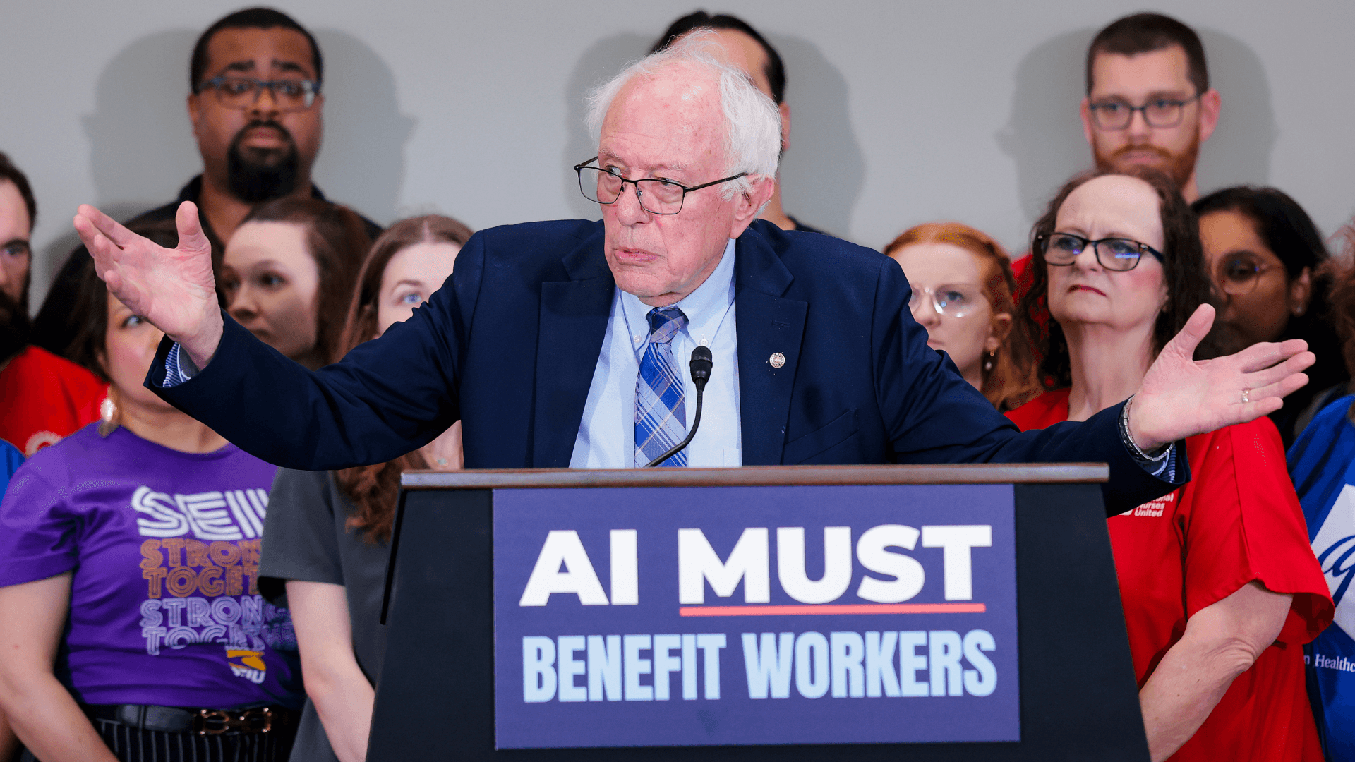 Sanders files bill for 50% public ownership of US AI firms
