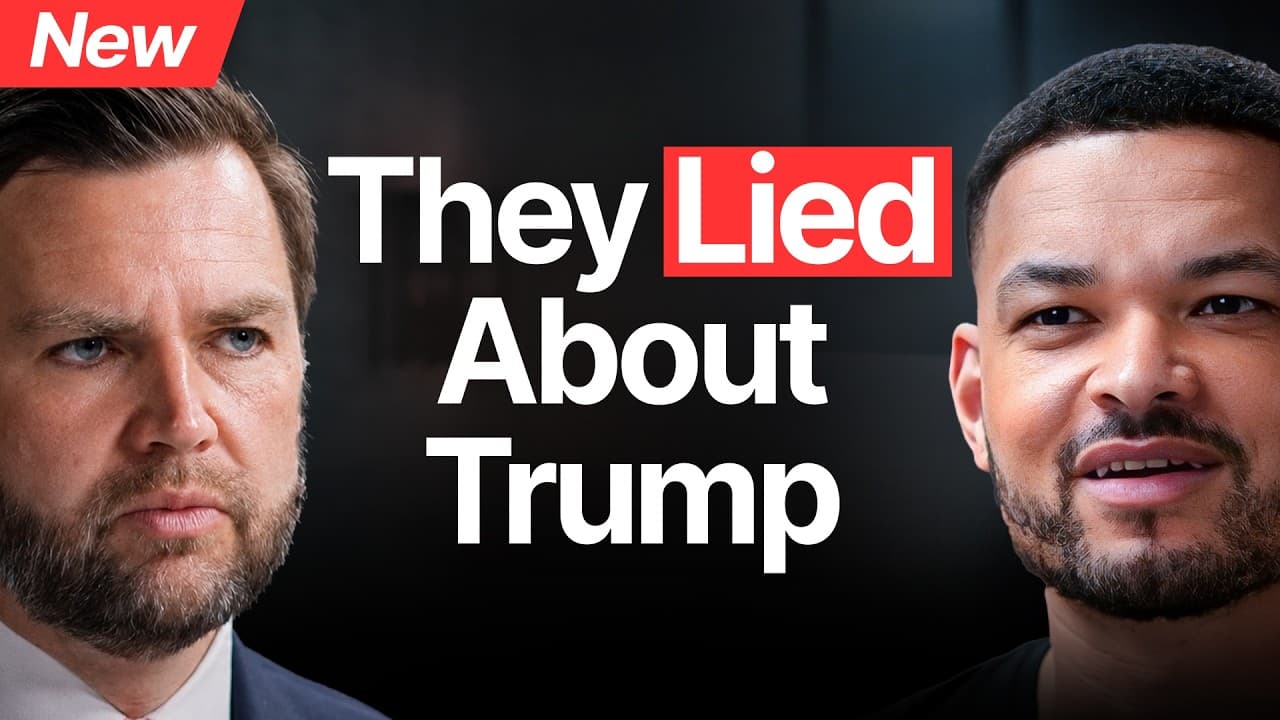JUST RECORDED - Vice President JD Vance: They Tricked Me About Trump, I Was Wrong! - YouTube