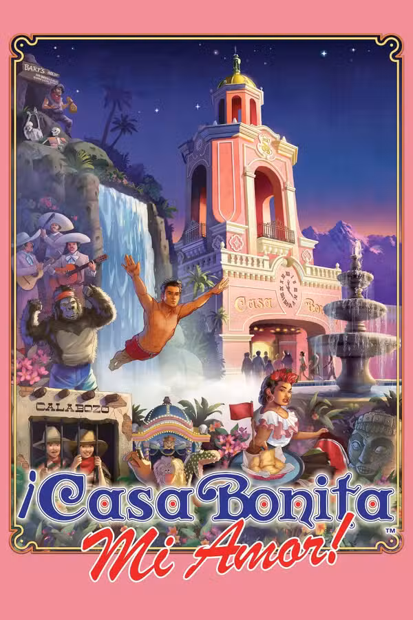 مشهد من فيلم Casa Bonita Mi Amor! يُظهر المطعم المكسيكي الشهير في كولورادو