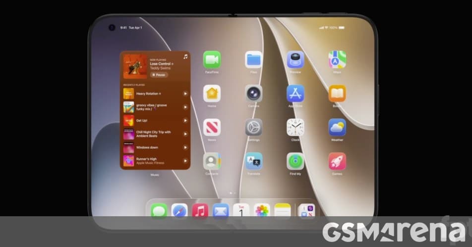 Samsung begins OLED panel production for foldable iPhone