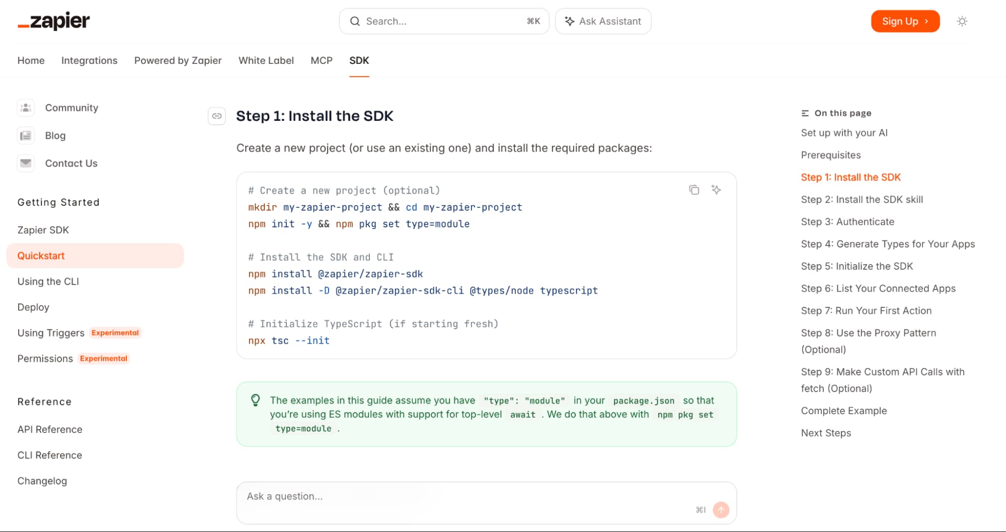 واجهة Zapier SDK تعرض إمكانية الوصول لآلاف التطبيقات عبر حزمة TypeScript واحدة