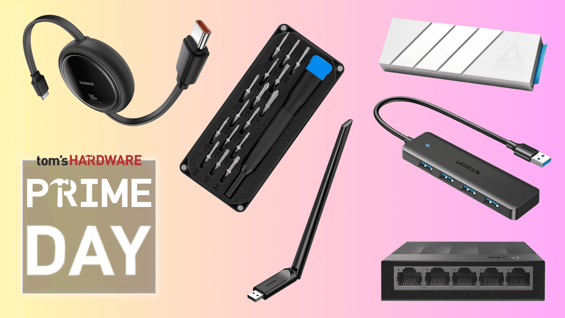 13 Prime Day tech deals under $13: cables, tools, PC gear