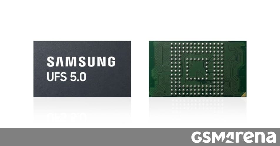 Samsung UFS 5.0 claims 2x speed boost, 40% power savings