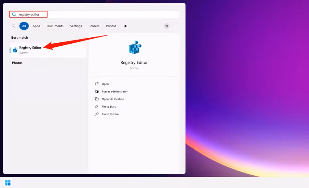 نتائج بحث Bing تظهر داخل قائمة ابدأ في ويندوز 11