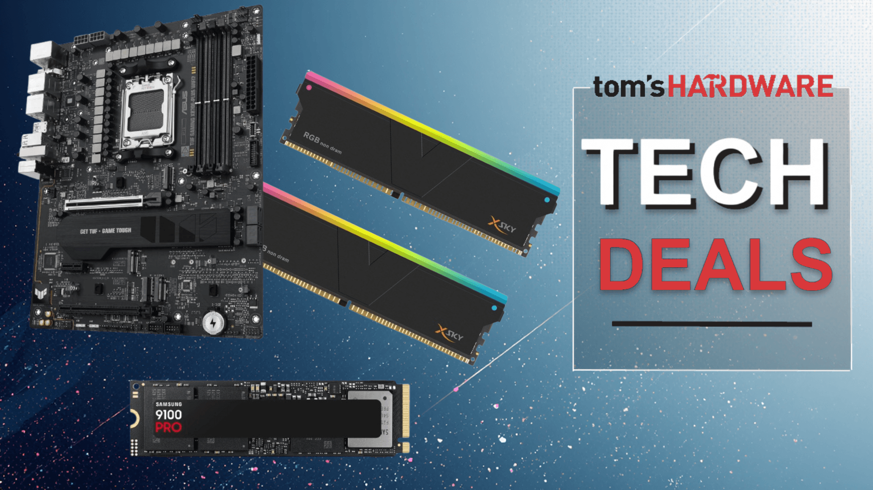 Newegg AM5 combo saves $447 on 4TB SSD, DDR5, X870E board