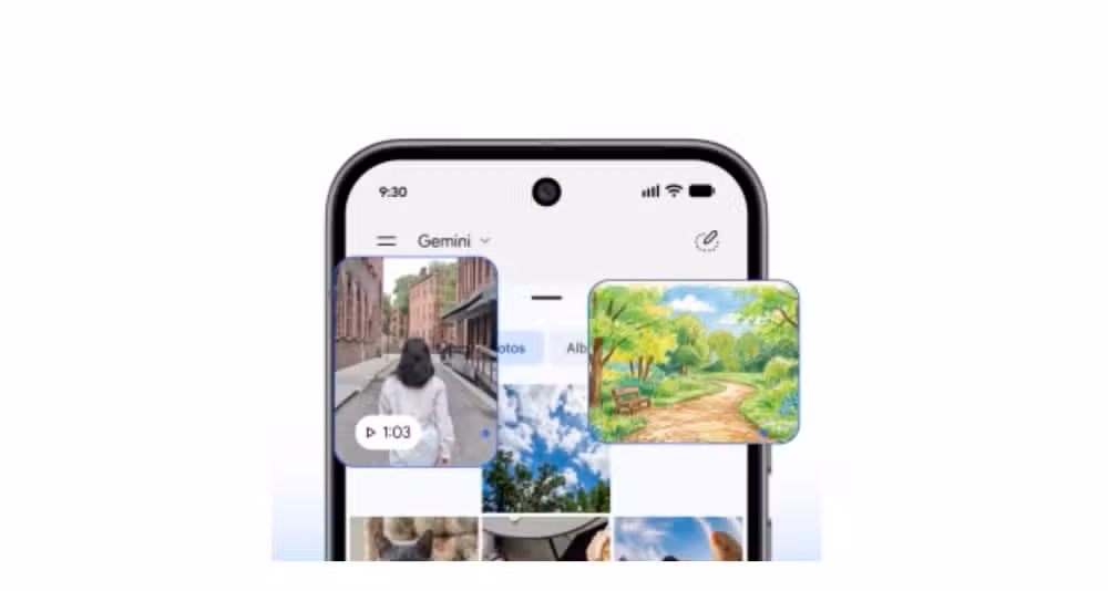 هاتف Google Pixel 9 يعرض ميزات تحديث يونيو 2026