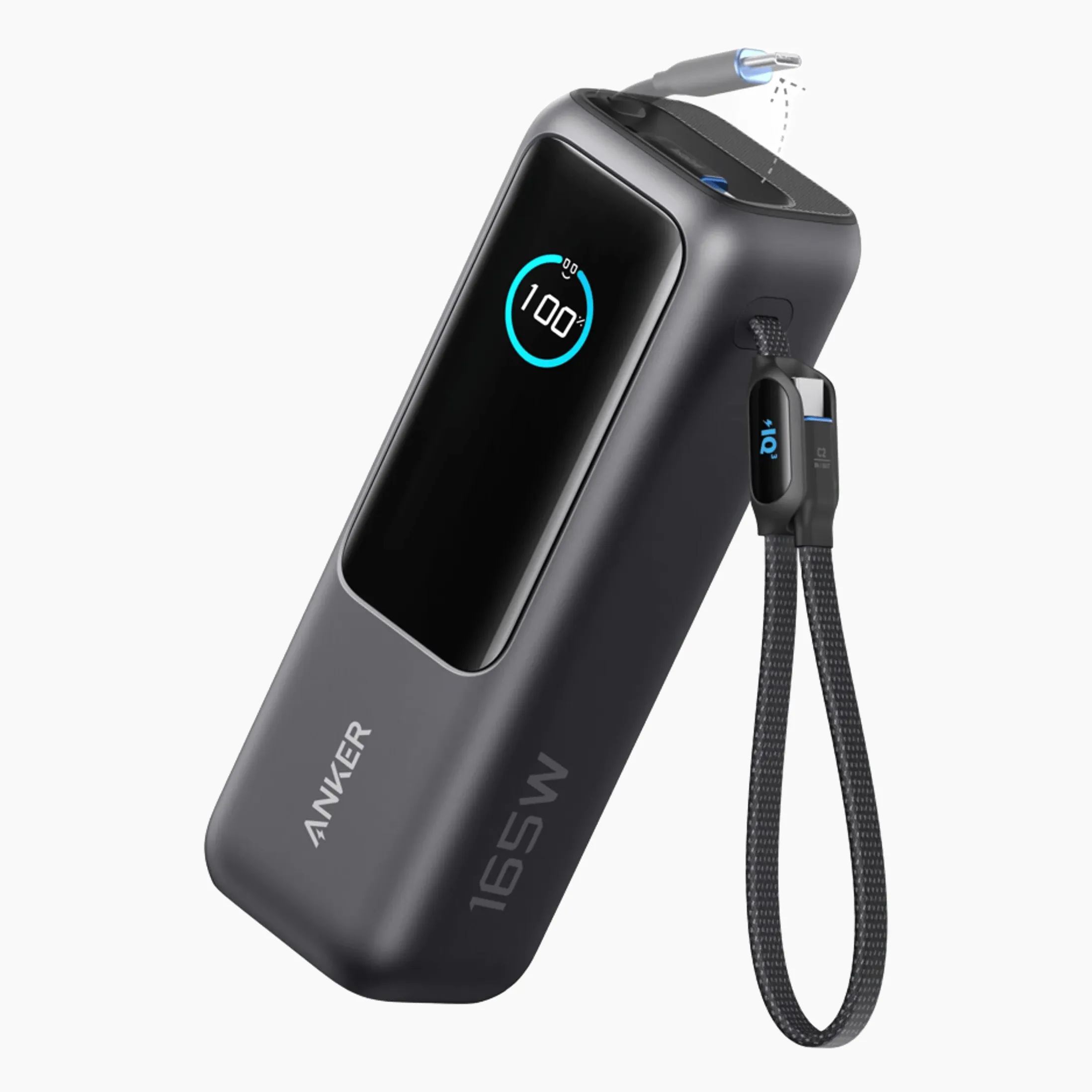 محول السفر Anker Nano مع منافذ متعددة لمختلف المقابس الدولية