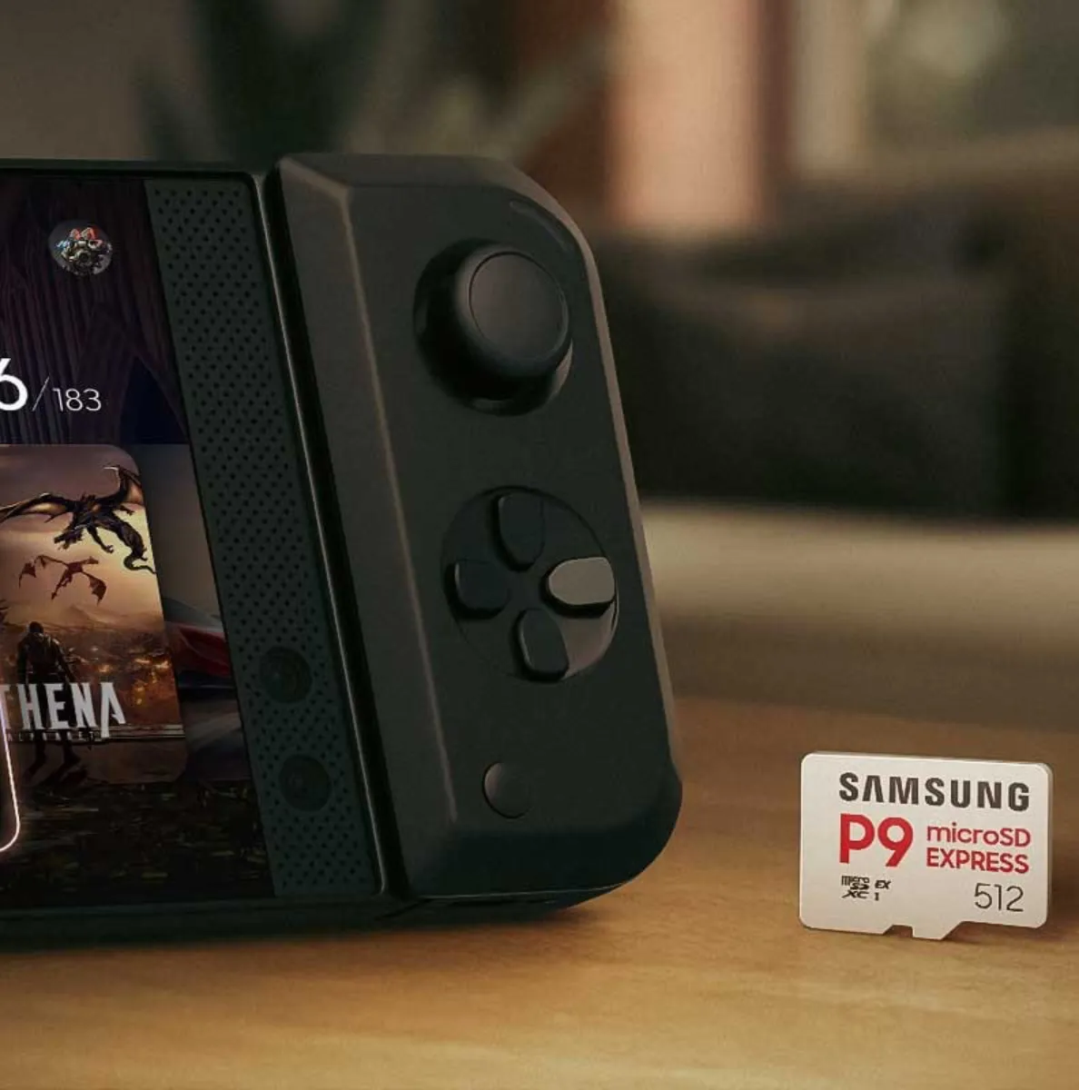 بطاقة Samsung P9 microSD Express للتخزين الإضافي على Switch 2
