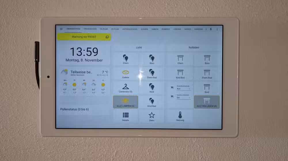 جهاز ESP32 يُستخدم كنقطة اتصال داخلي لاسلكي في نظام Home Assistant