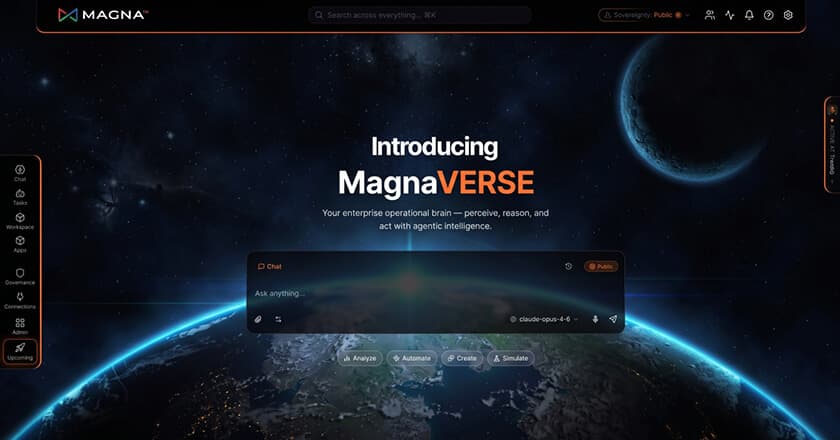 Magna AI تطلق منصة MagnaVERSE في السعودية: منظومة ذكاء اصطناعي سيادي متكاملة
