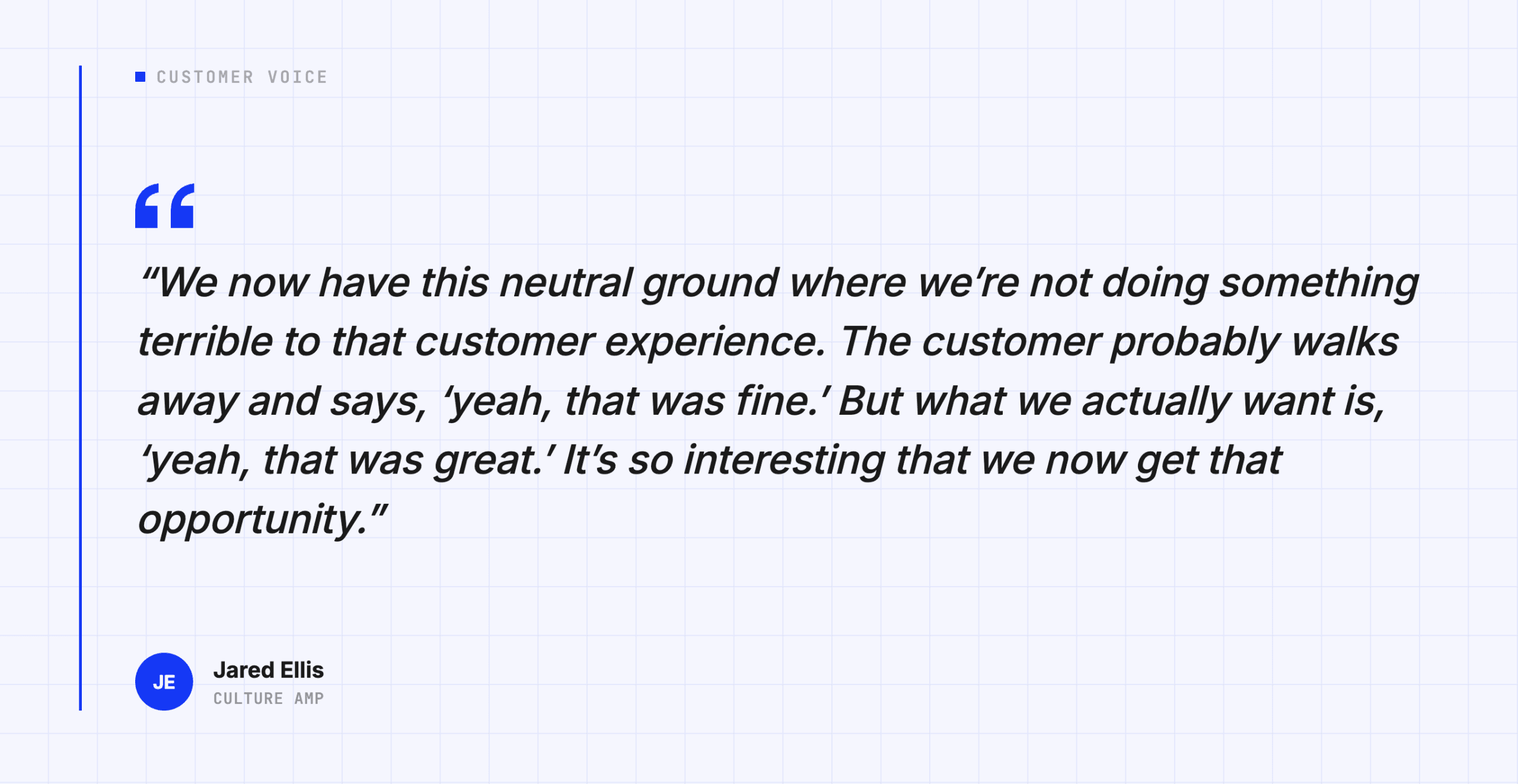 "We now have this neutral ground where we