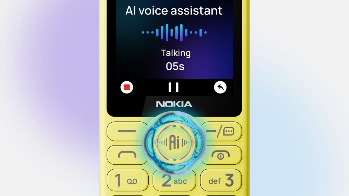 HMD تُدخل الذكاء الاصطناعي إلى هواتف Nokia التقليدية: أربعة طرازات جديدة بزر AI مخصص