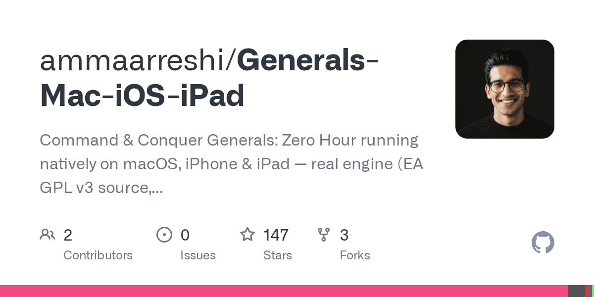 C&C Generals تعمل أصلياً على iPhone وiPad: كيف أعاد مطور تجميع محرك 2003 لمعمارية ARM64