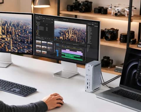 Keychron تطلق أول محطة إرساء بثلاثة منافذ Thunderbolt 5 وشحن 140W: هل تستحق 350 دولاراً؟