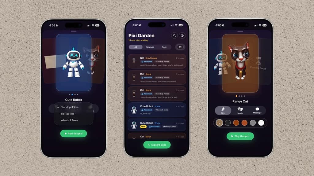 Apple alum's Pixi app turns iPhones into AR messengers