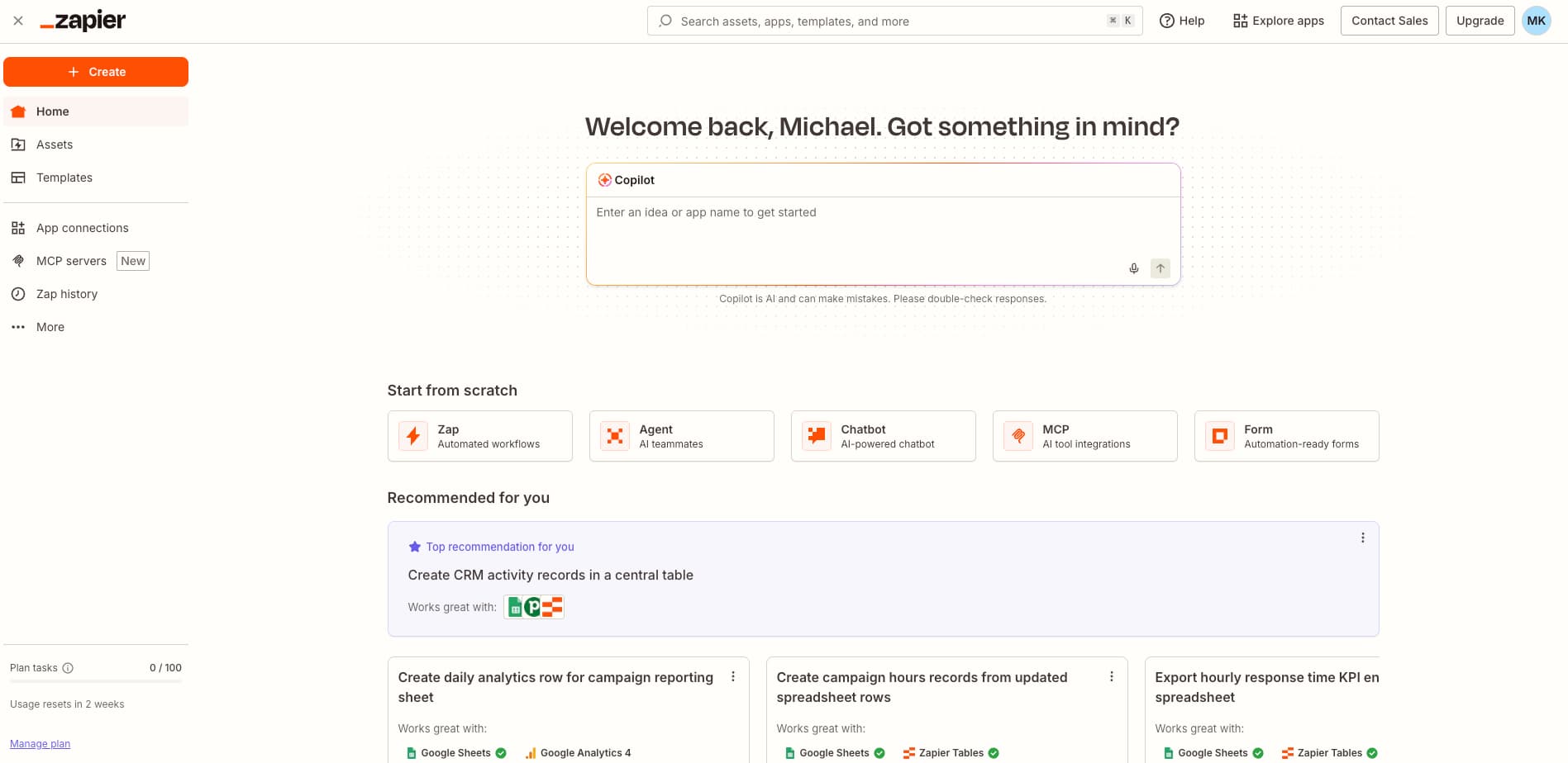 تكامل Zapier مع Salesforce وتطبيقات أخرى