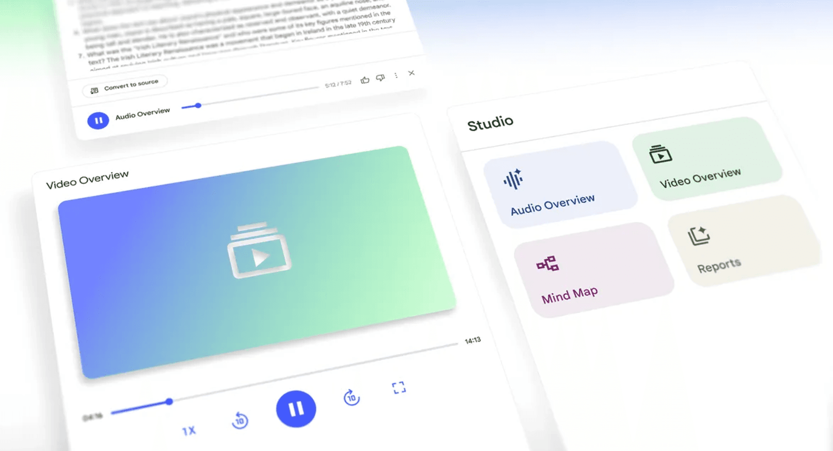 NotebookLM adds 60-second video shorts to its output formats