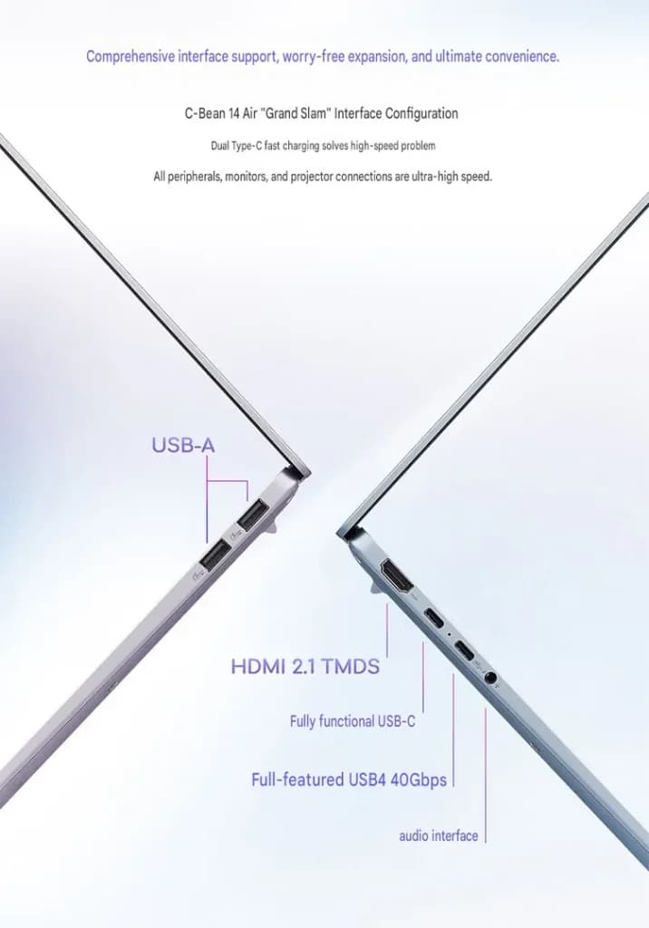 شاشة OLED في حاسوب Asus a14 Air 2026 تعرض ألواناً زاهية